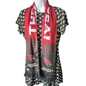 Arizona Cardinals "We Are The Red Sea" 60"x6.25" Fan Scarf With Fringe
